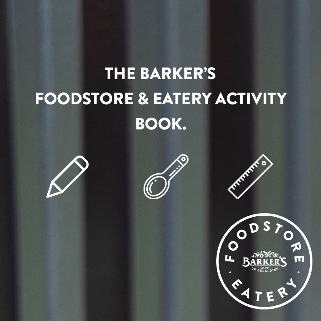 Barker's Foodstore & Eatery Family Activity Book