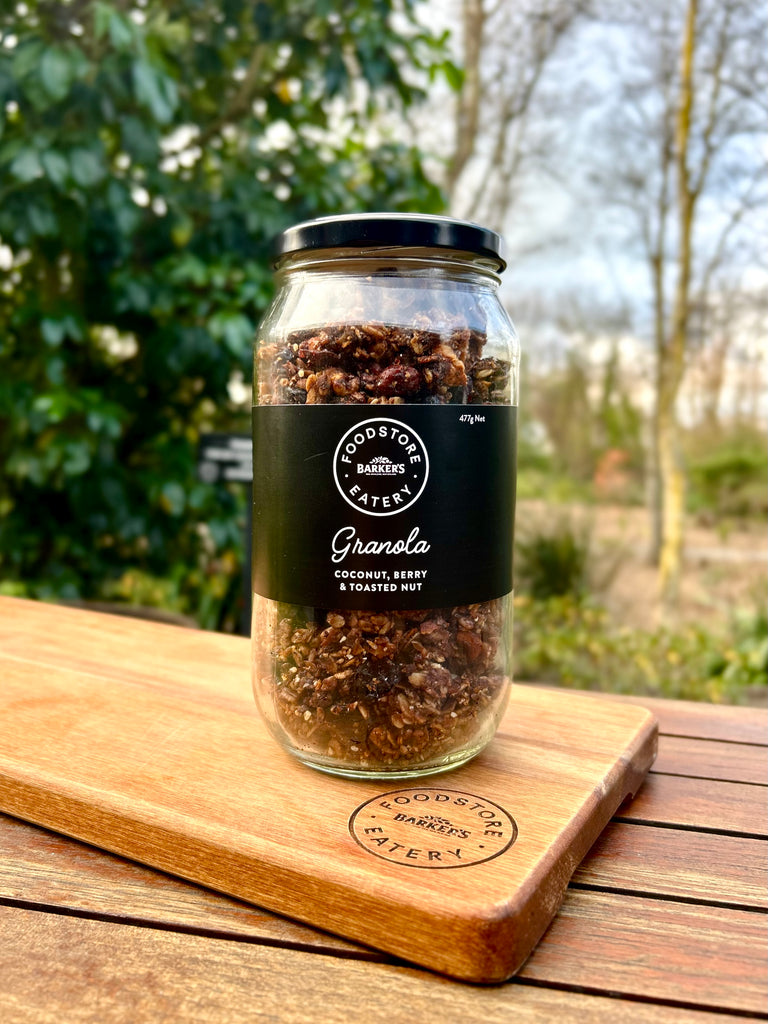 Treat yourself: Delicious House-made Coconut, Berry & Toasted Nut Granola 477g